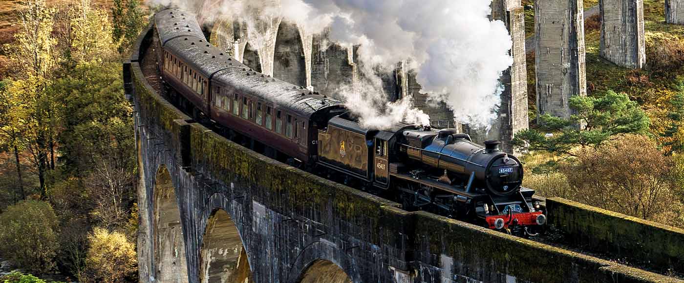 Bahnreise durch Schottland