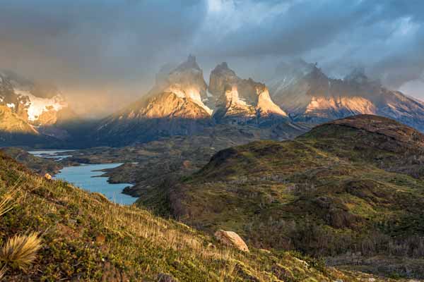 Berge im Torres del Peine Nationalpark, Chile