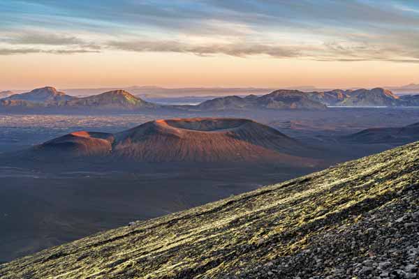 Ein Vulkan auf Island