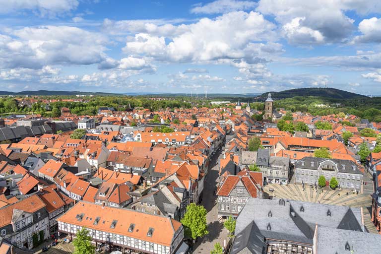 Blick über Goslar