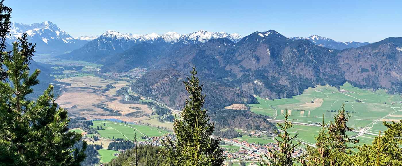 Osterfeuerkopf: Wanderung in den Bayerischen Voralpen