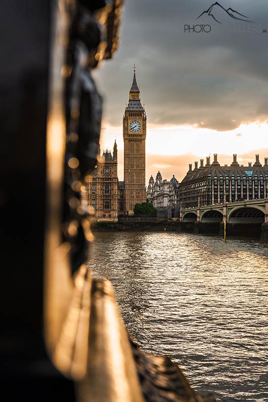 Big Ben im Abendlicht, London