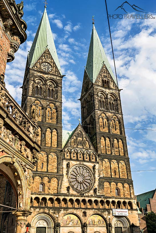 Bremer Dom im Abendlicht