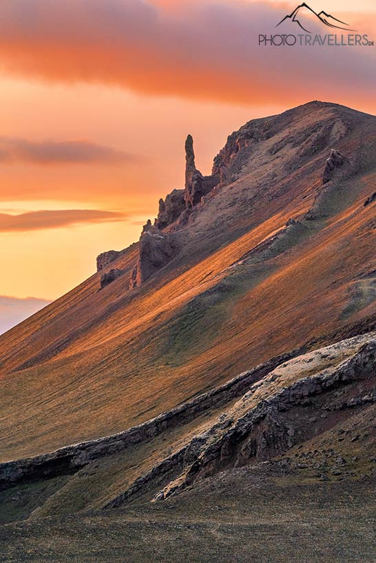 Berge im Hochlandtal Landmannalaugar, Island