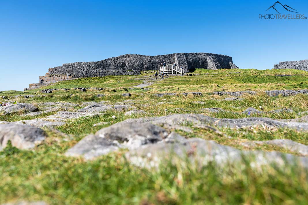 Festungsanlage Dún Aonghasa auf Inishmore, Irland