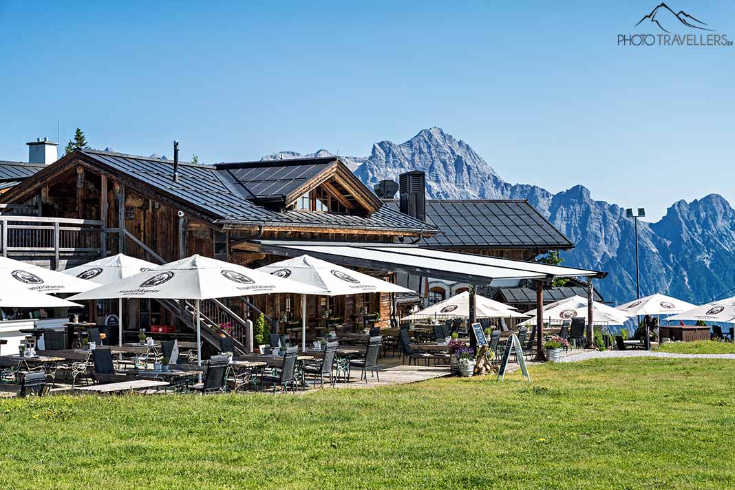 Das Museumrestaurant Alte Schmiede auf dem Großen Asitz