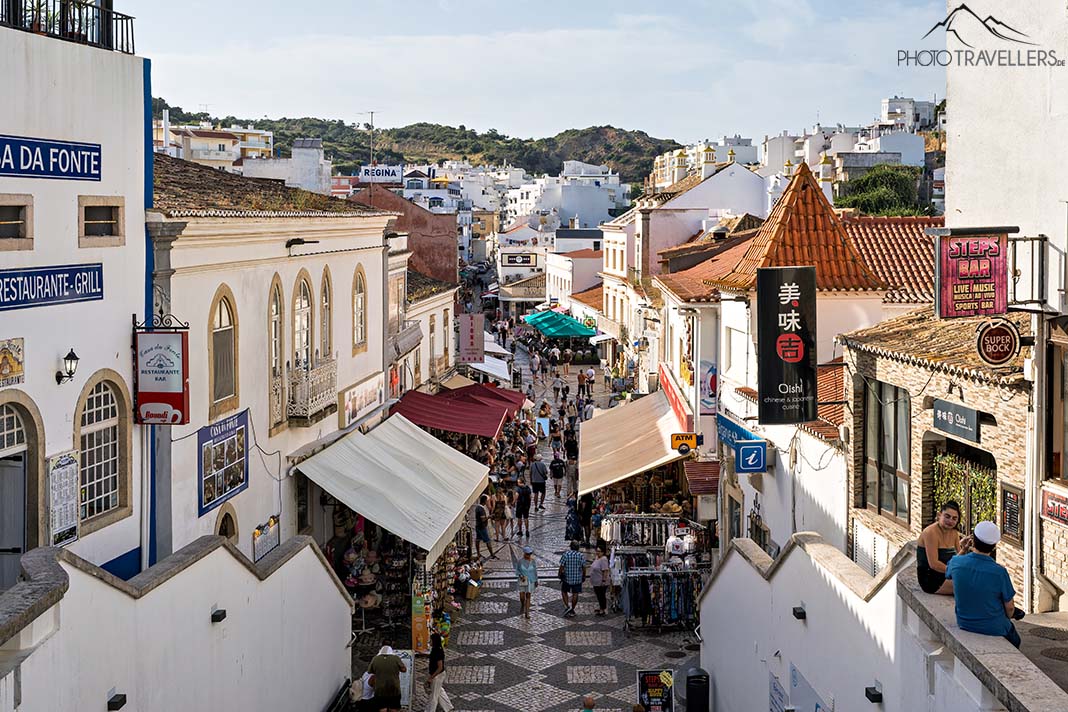 Die Altstadt von Albufeira