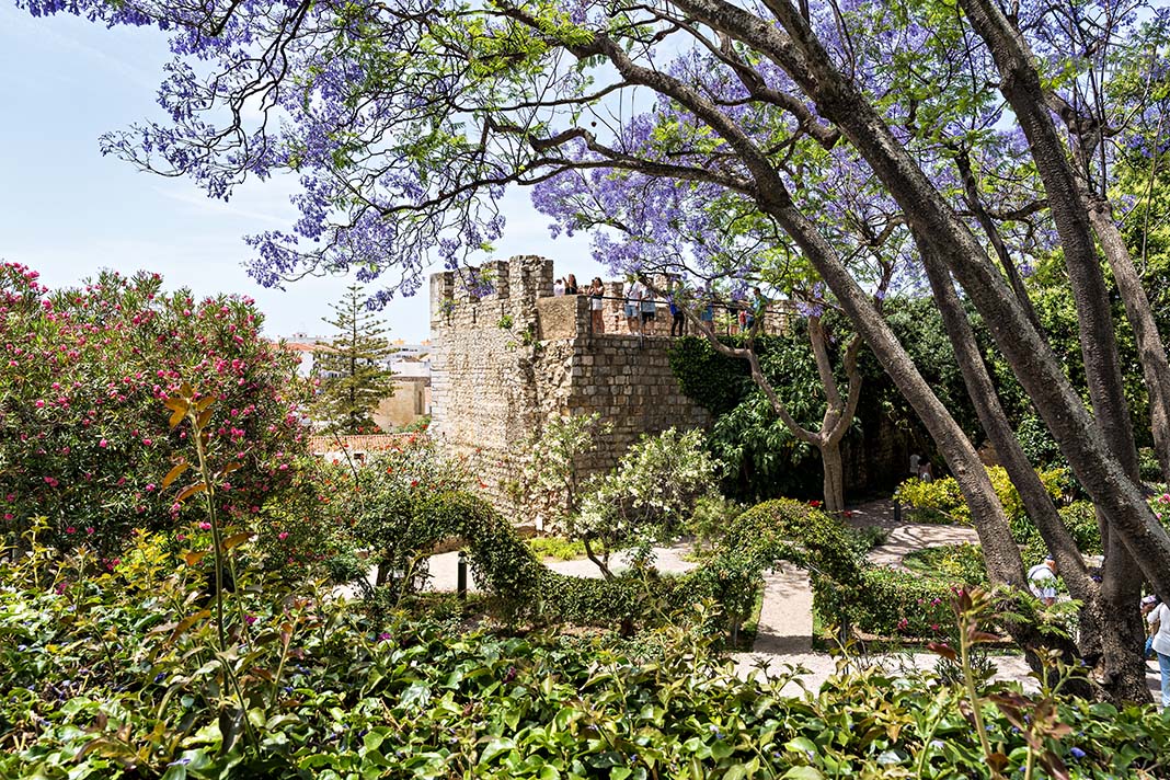 Die Mauern des Castelo de Tavira