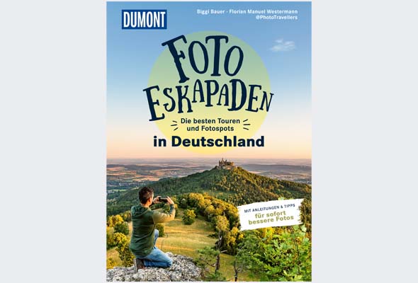 Buch-Cover Dumont Reiseführer "Foto-Eskapaden in Deutschland"