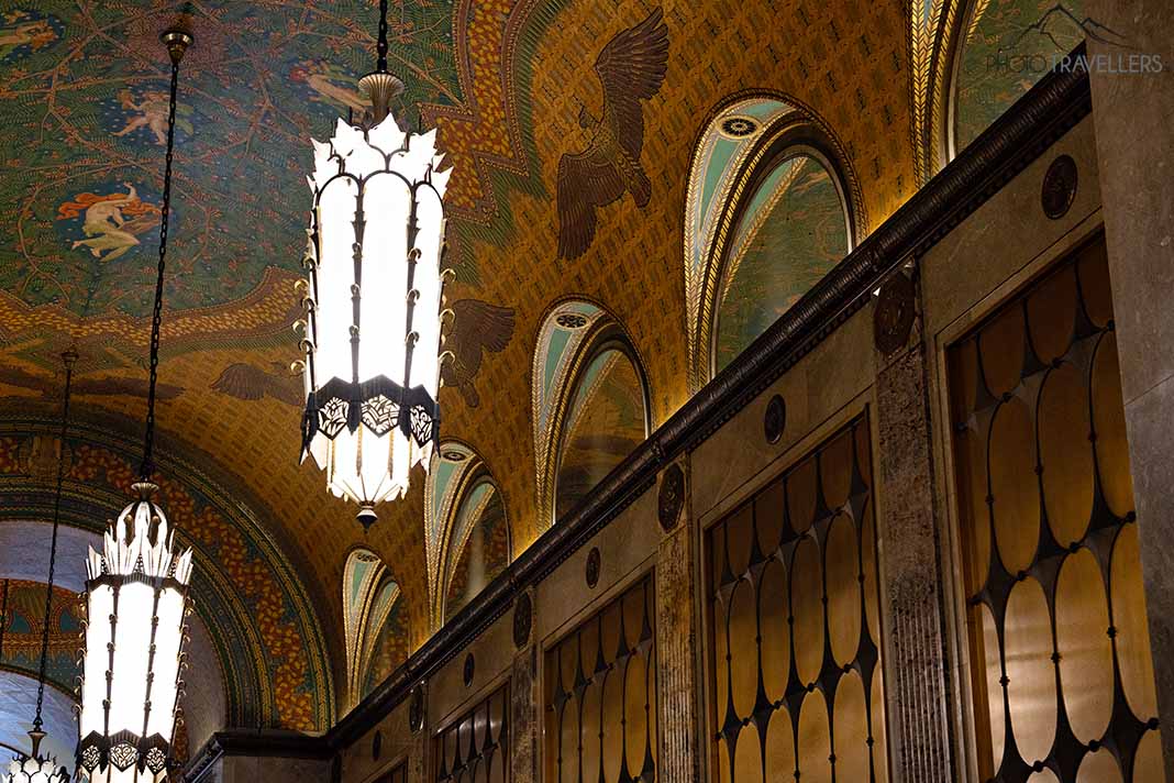 Das imposante Innere des Fisher Buildings