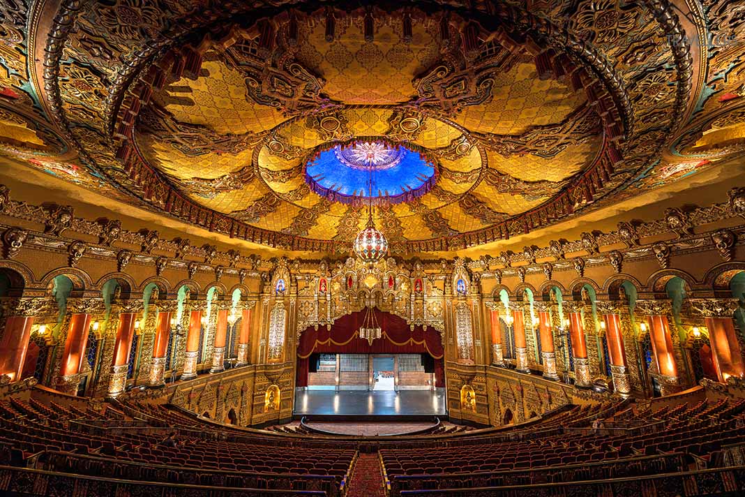 Der große Saal im Fox Theatre in Detroit
