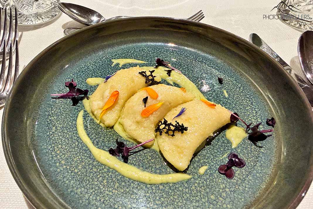 Kartoffelteigtaschen im Hotel Magdalenahof im Gsieser Tal