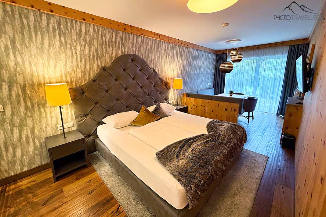 Die Gartensuite im Hotel Magdalenahof im Gsieser Tal